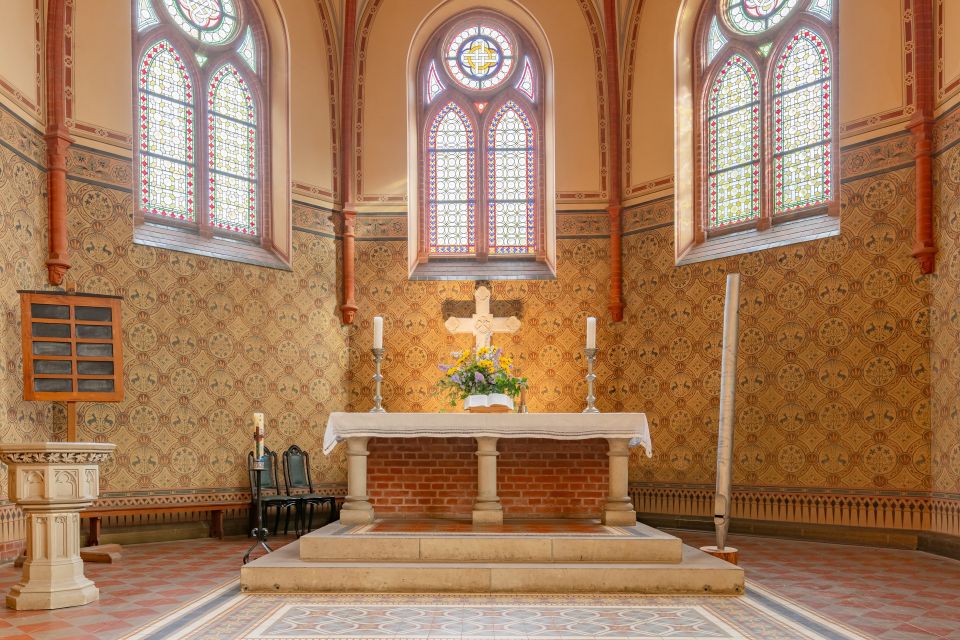 Innenansicht der Dorfkirche Geltow, Foto: Martin Karnbach, Lizenz: Gemeinde Schwielowsee